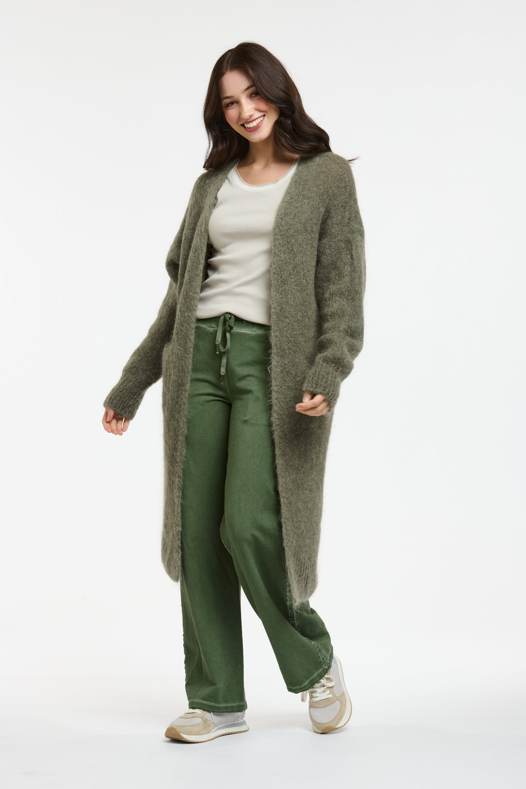 Italian Star Mohair Contina Cardigan - KH