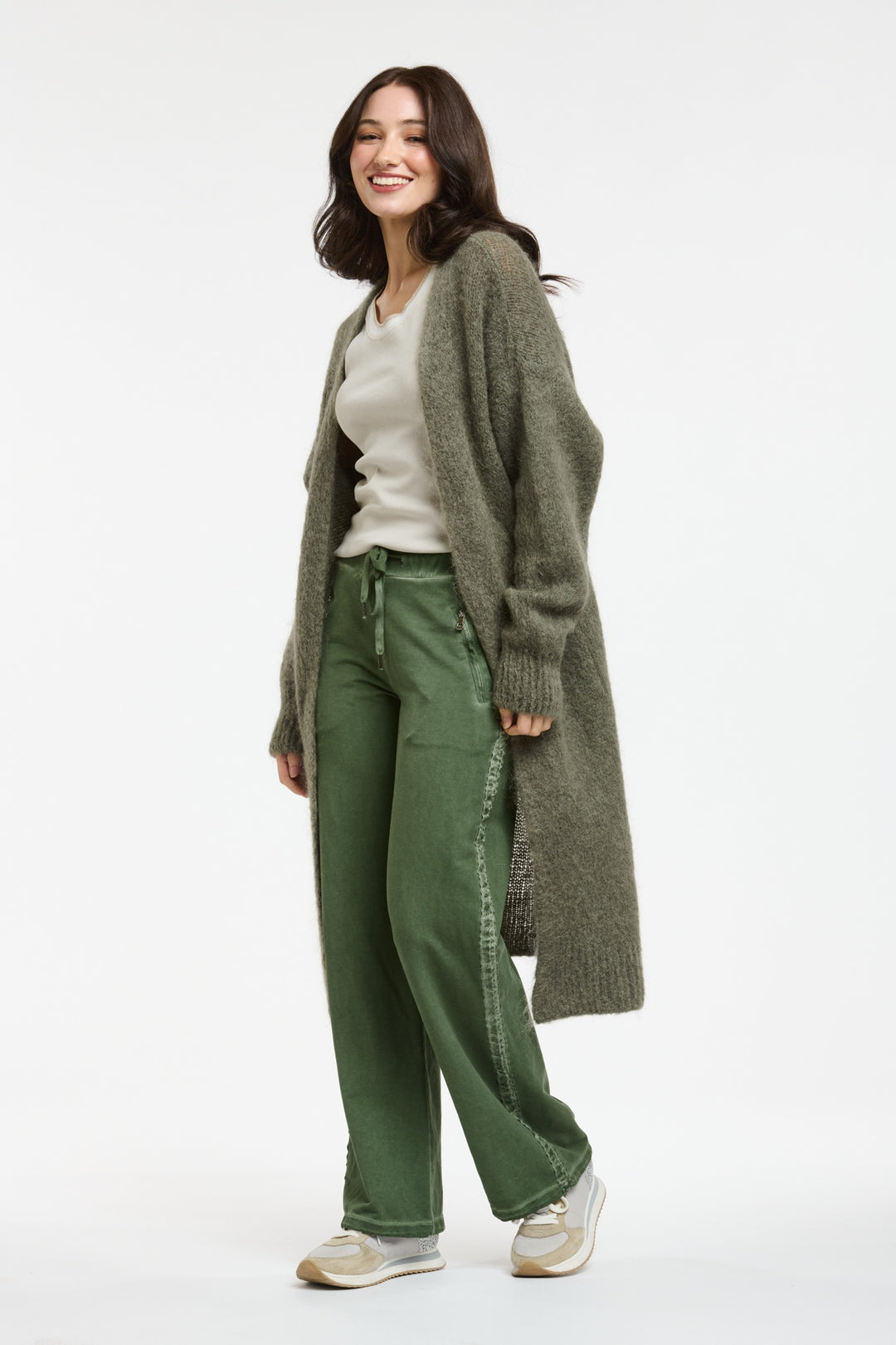 Italian Star Mohair Contina Cardigan - KH