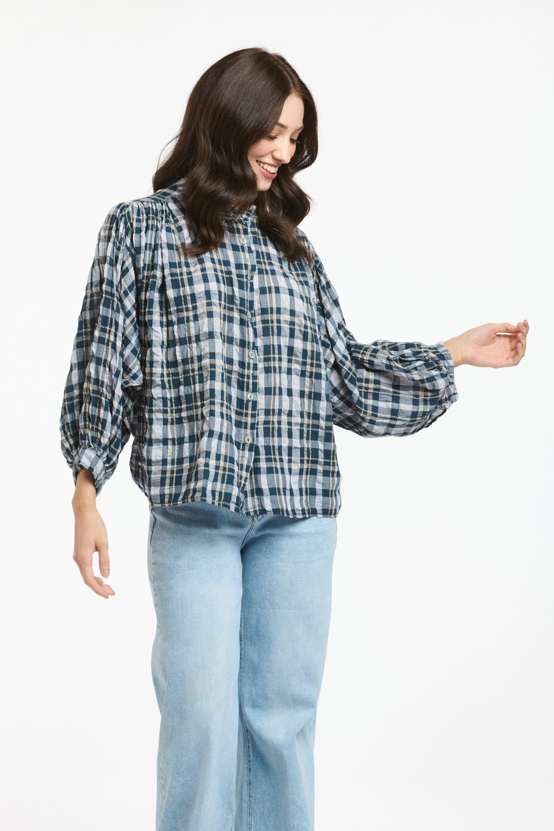 Italian Star Freida Check Shirt