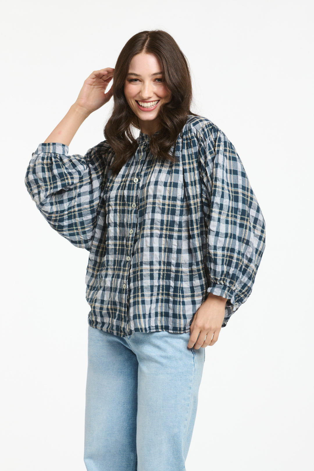 Italian Star Freida Check Shirt