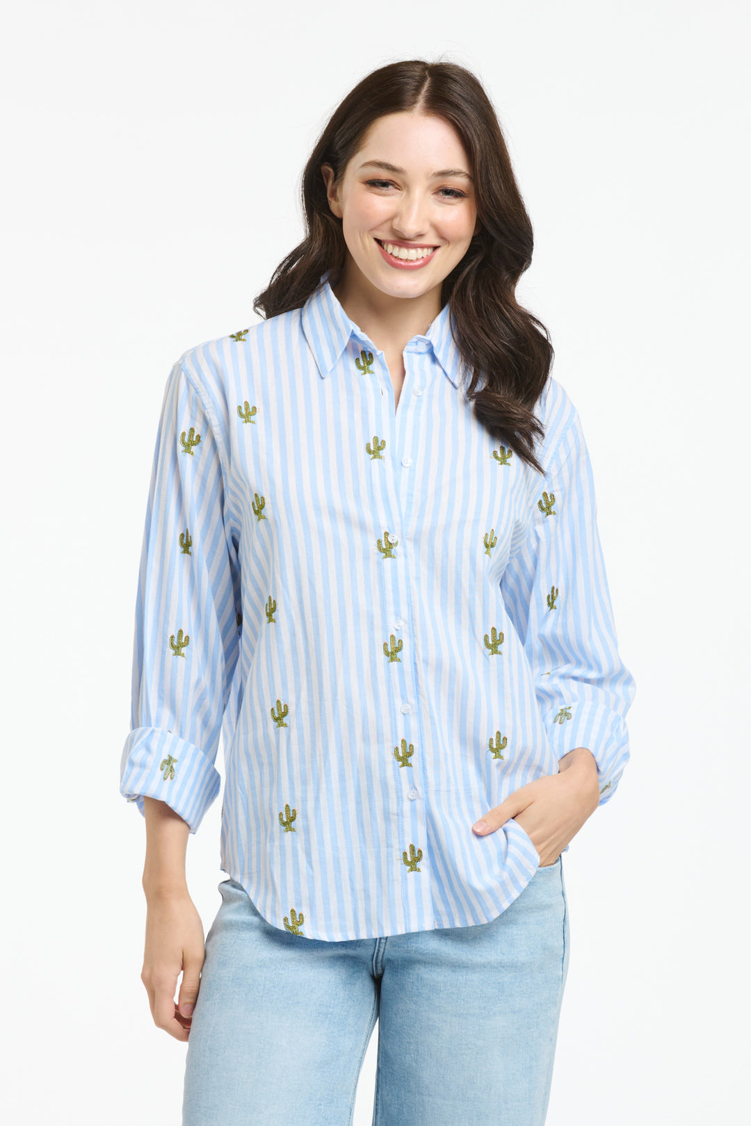 Italian Star Cactus Shirt - Bl
