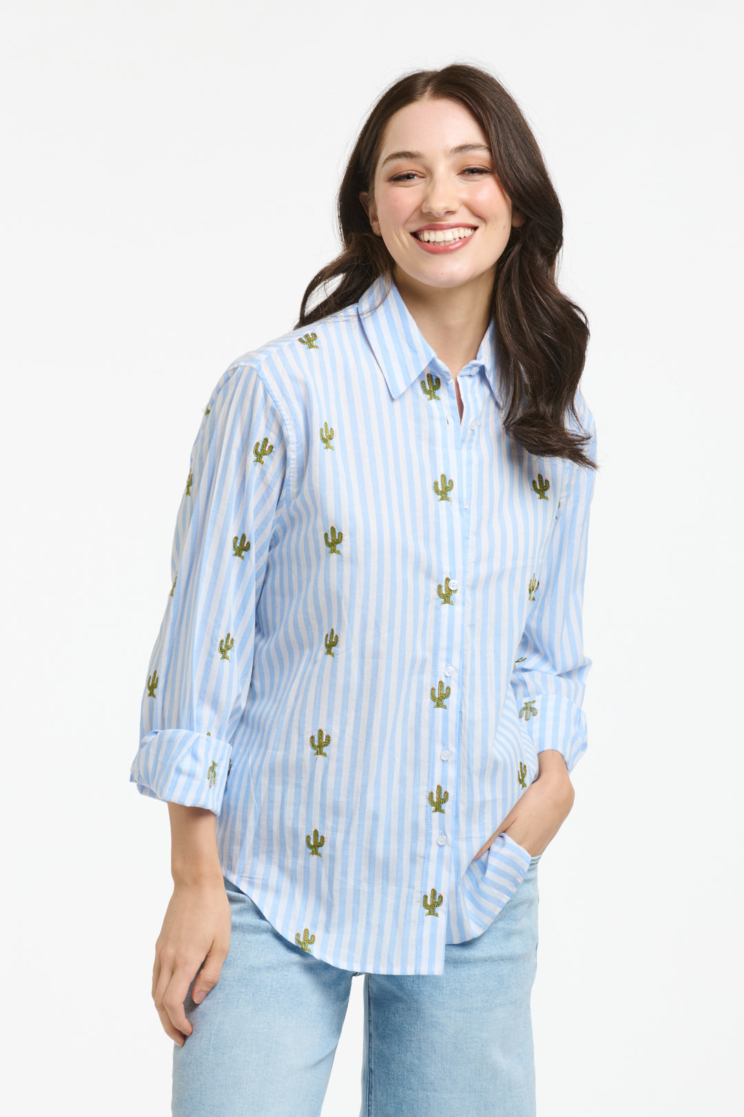 Italian Star Cactus Shirt - Bl