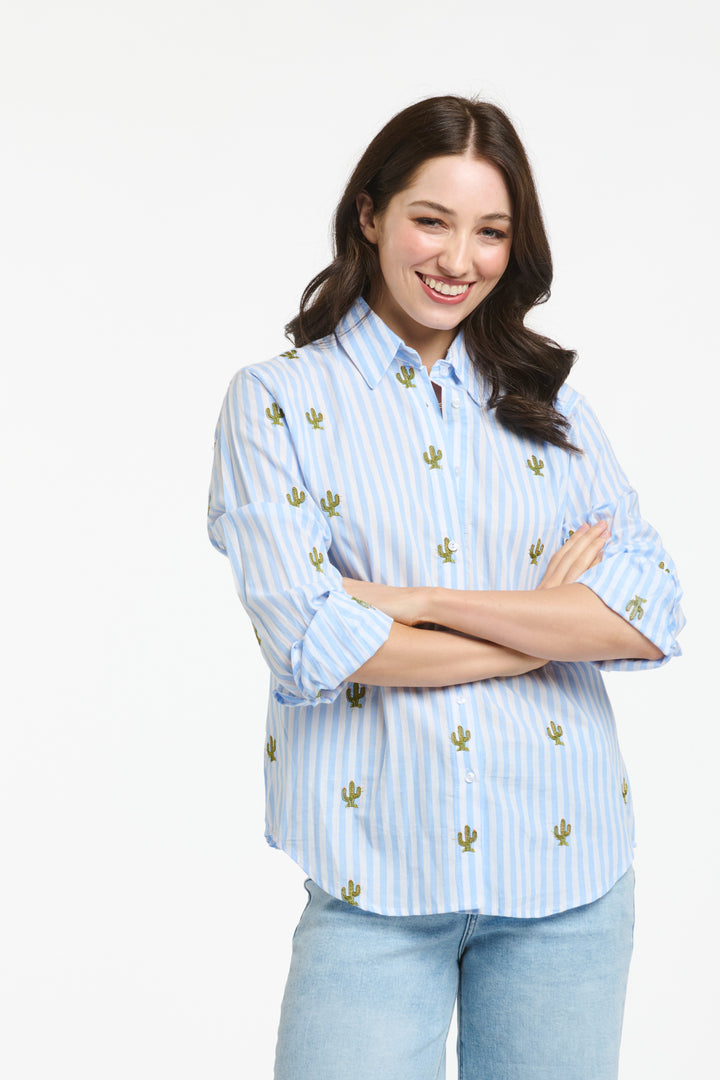 Italian Star Cactus Shirt - Bl