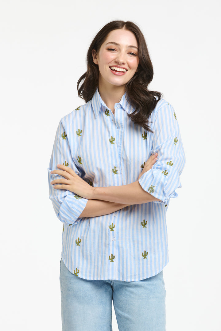 Italian Star Cactus Shirt - Bl