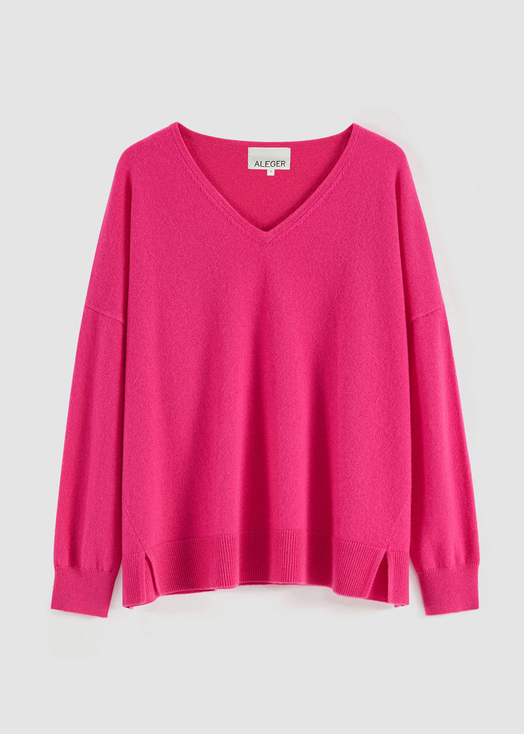Aleger Cashmere Blend Classic Vee