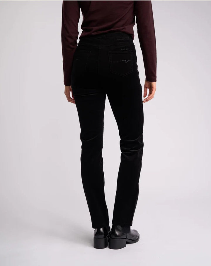 Vassalli Bay Cord Pants -BLK