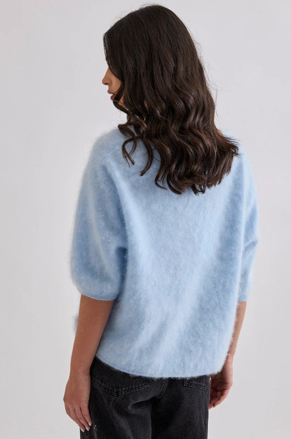 Mia Fratino Eliza Tee - Mid Blue