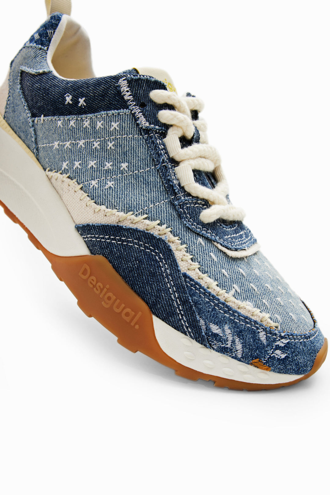 Desigual Denim jogger sneakers