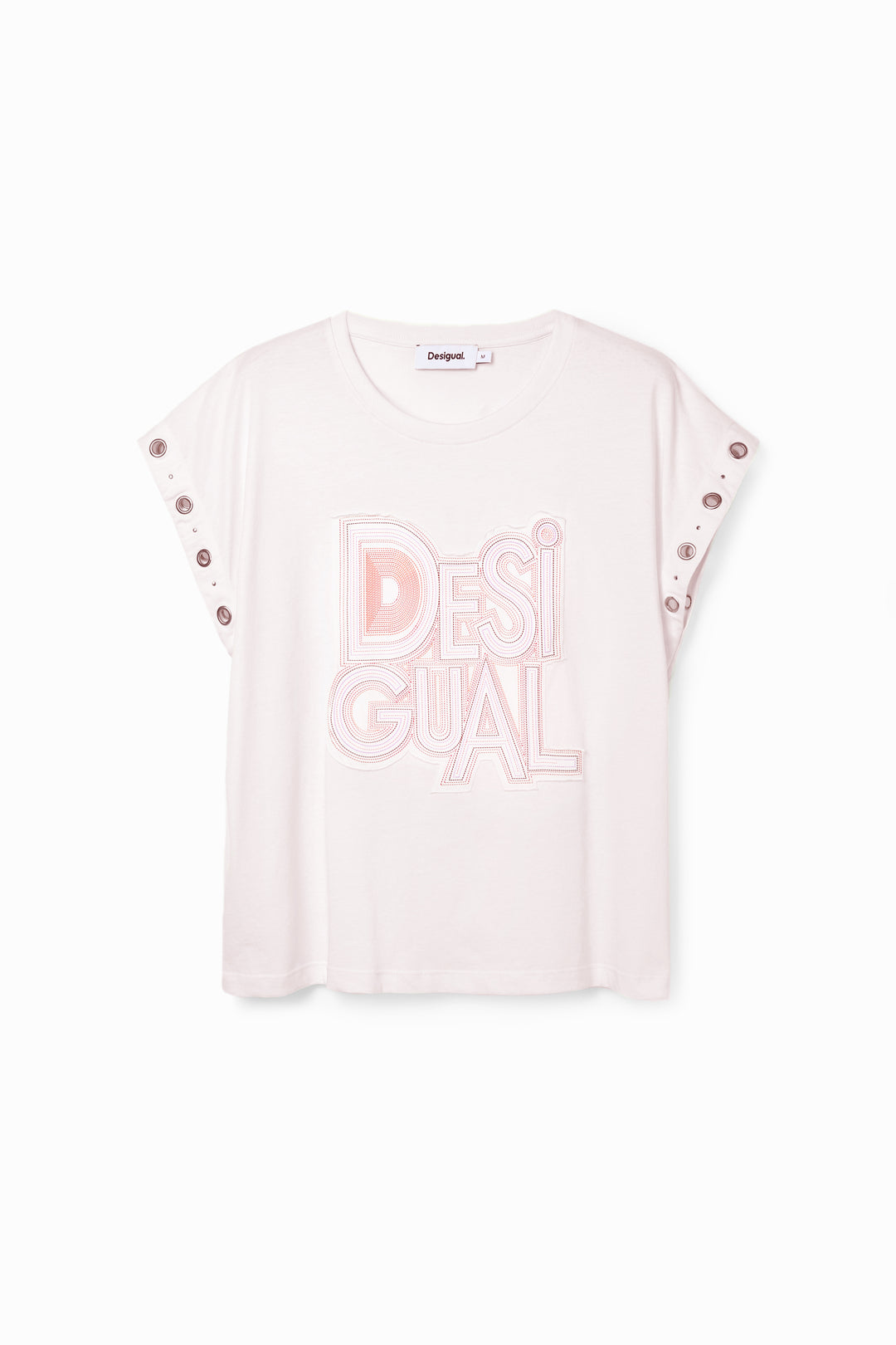 Desigual Logo patch T-shirt