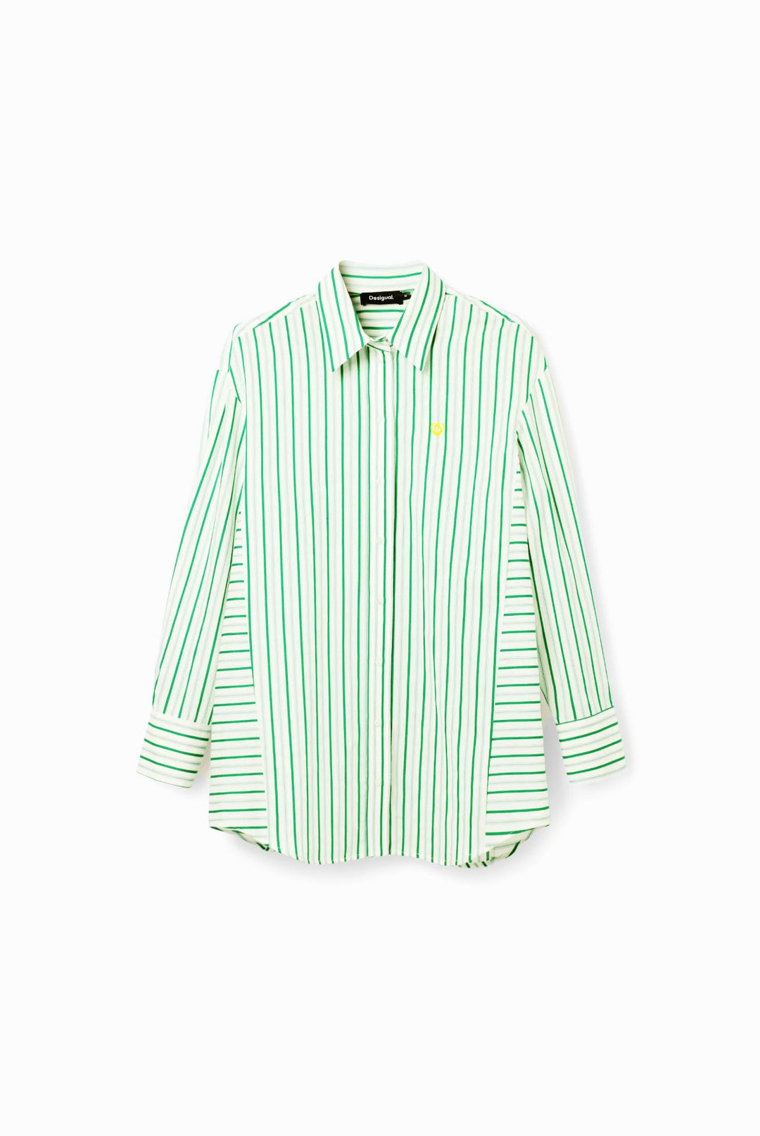 Desigual Oversize striped shirt