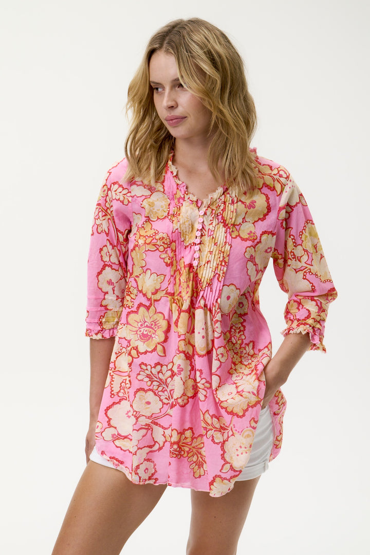 Oneseason Coral Bay Poppy Top