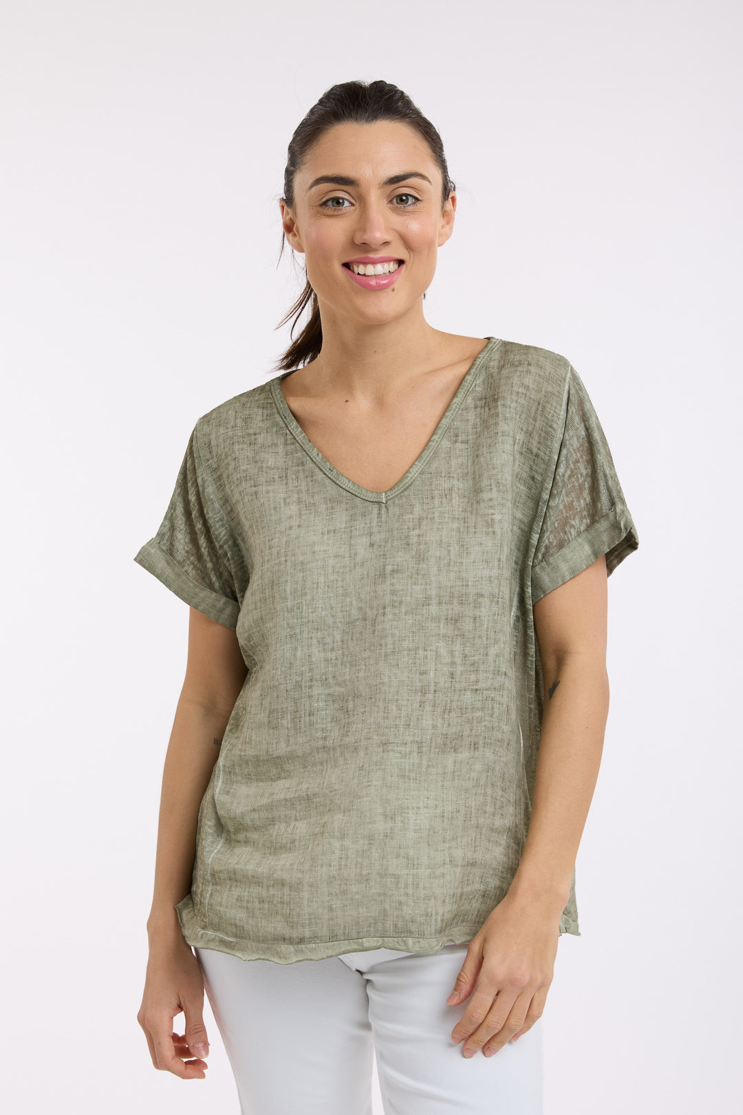 Love From Italy Calypso SS Top - MI