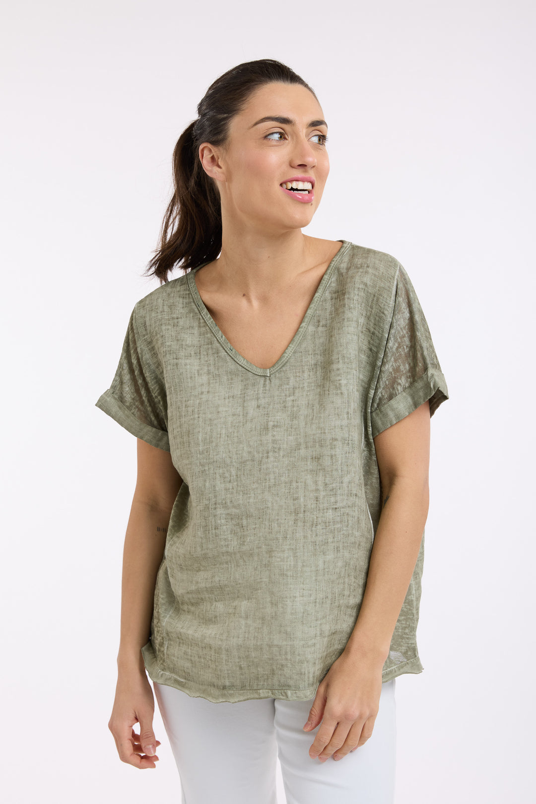 Love From Italy Calypso SS Top - MI