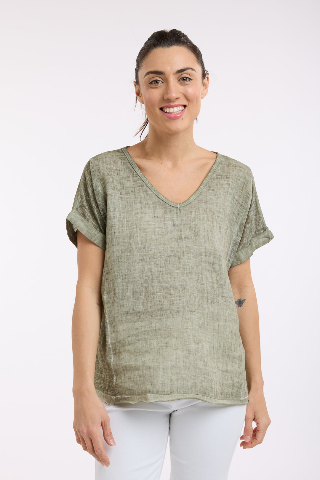 Love From Italy Calypso SS Top - MI
