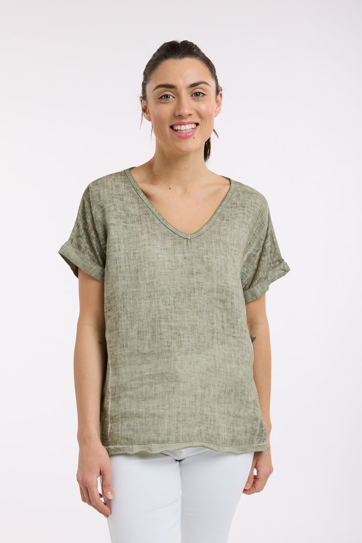 Love From Italy Calypso SS Top - MI