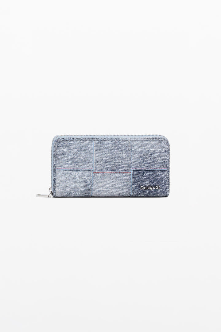 Desigual Yoko Woven Faux Leather  Wallet