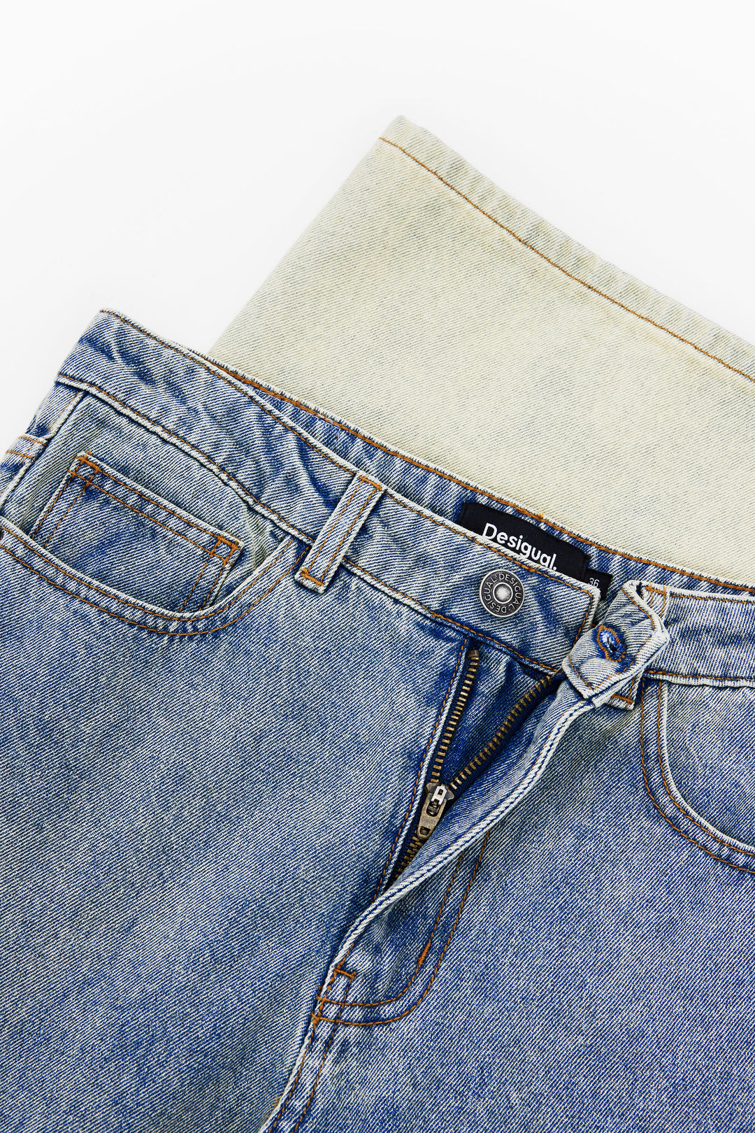 Desigual Floral Culotte Jeans