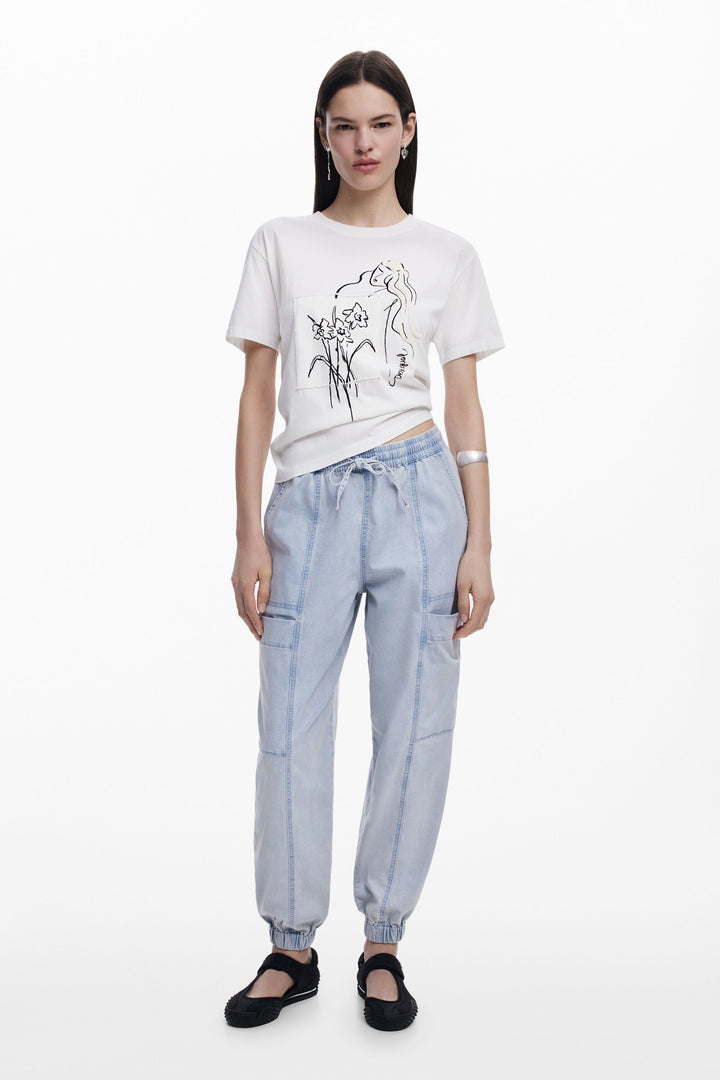 Desigual Georgia Light Jogger Jeans