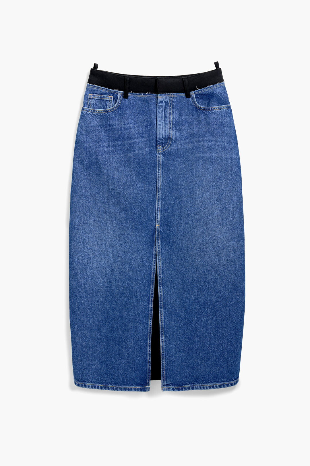 Desigual Cervantes Two-Tone Pencil Skirt