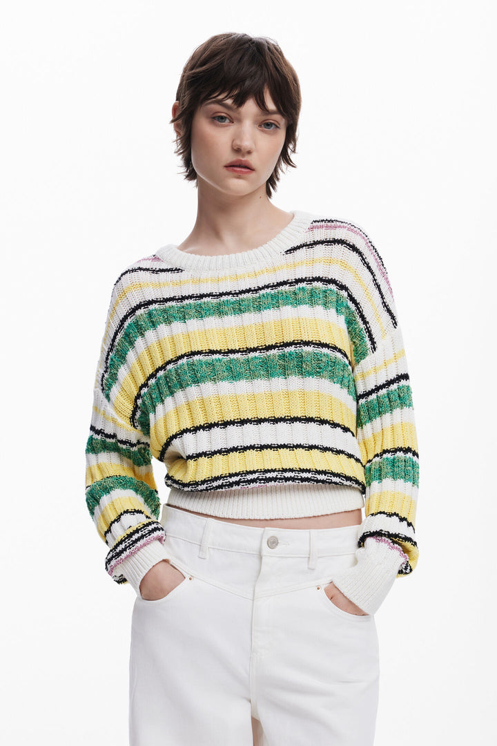 Desigual Gotemburgo Striped Sweater