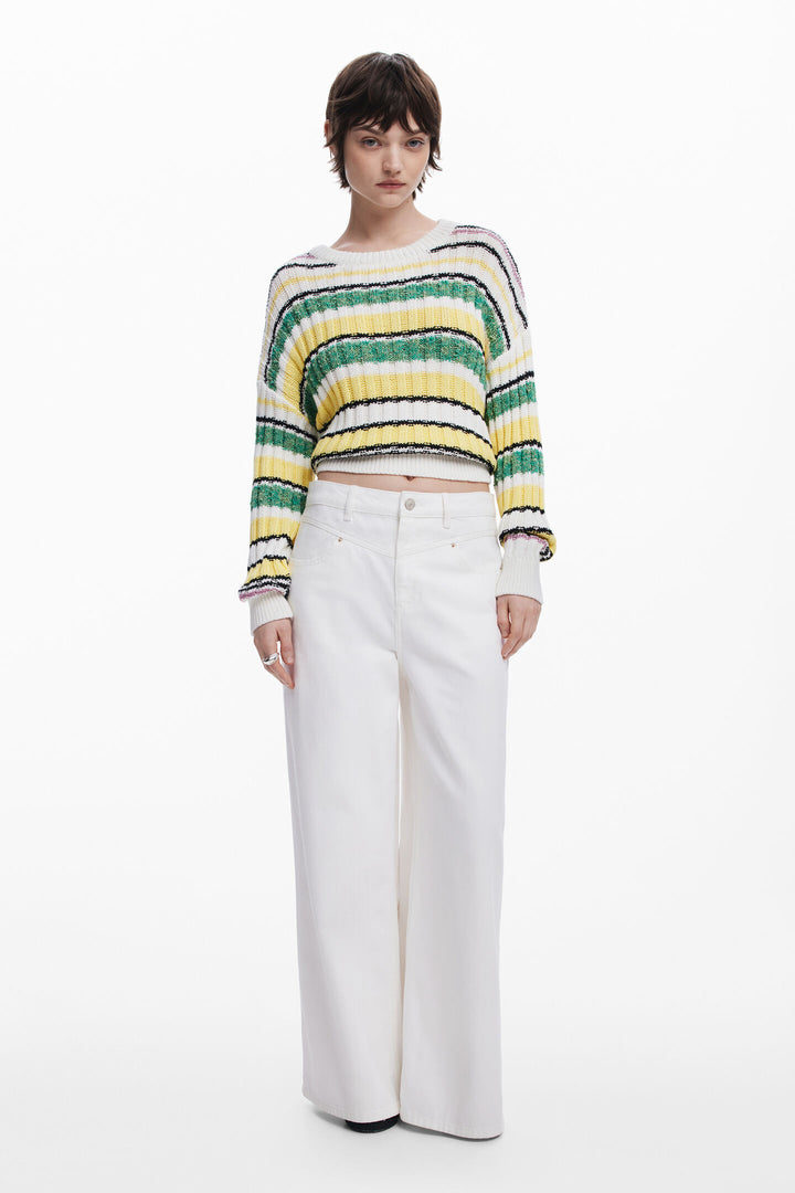 Desigual Gotemburgo Striped Sweater