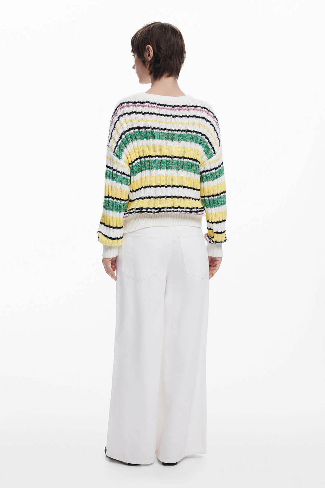Desigual Gotemburgo Striped Sweater