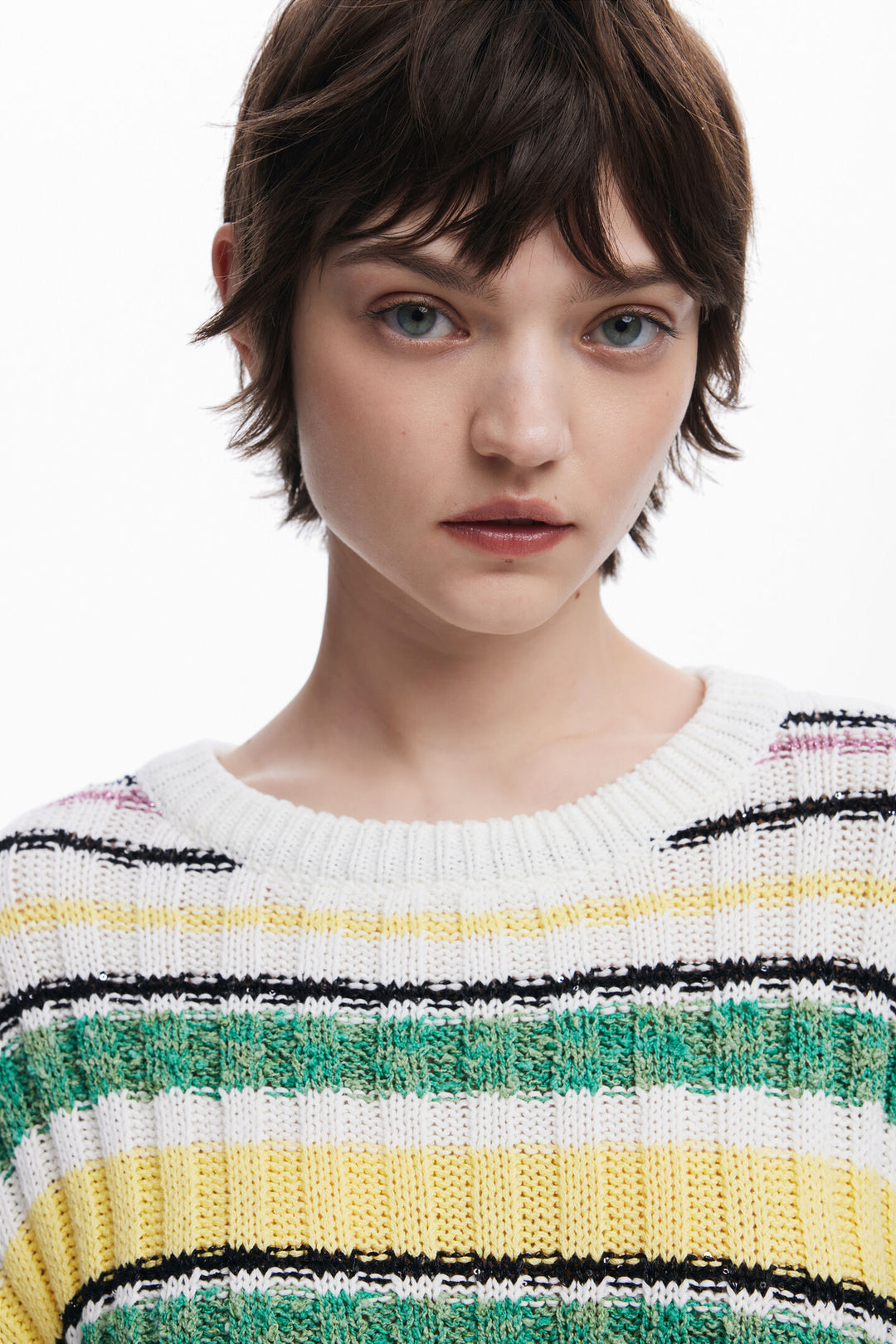 Desigual Gotemburgo Striped Sweater
