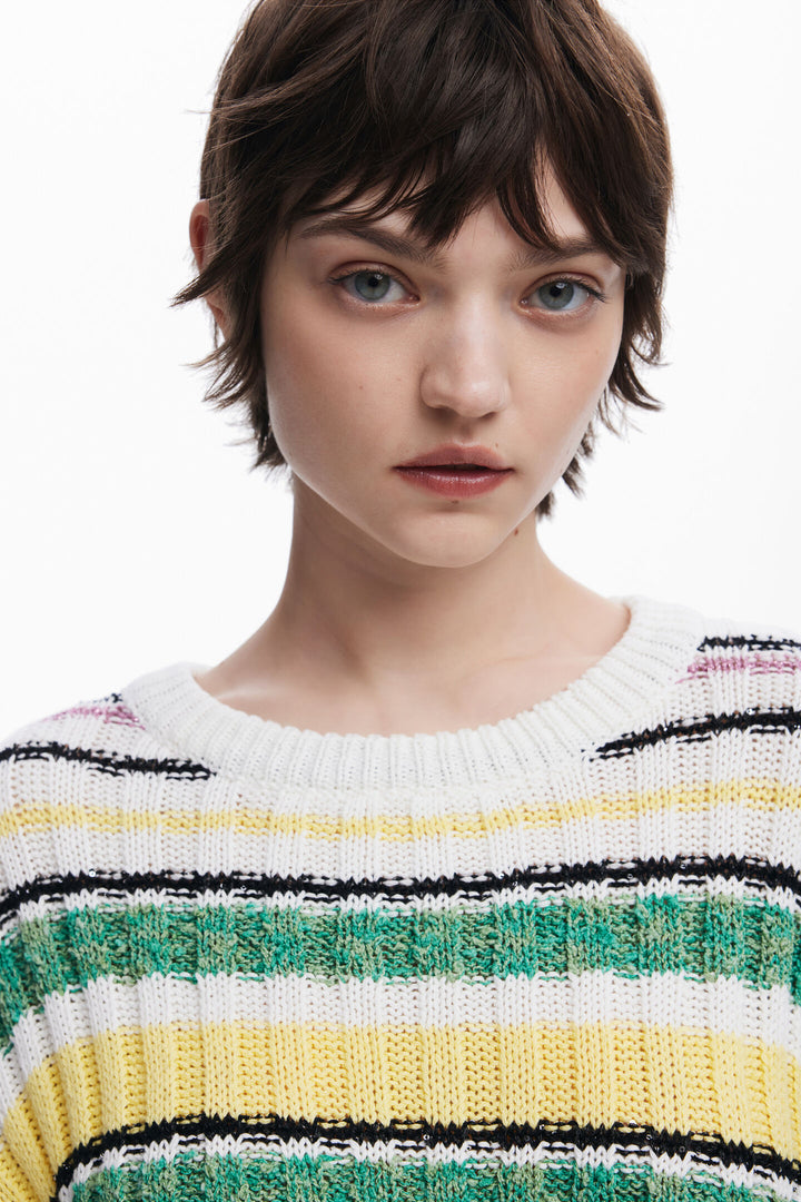 Desigual Gotemburgo Striped Sweater