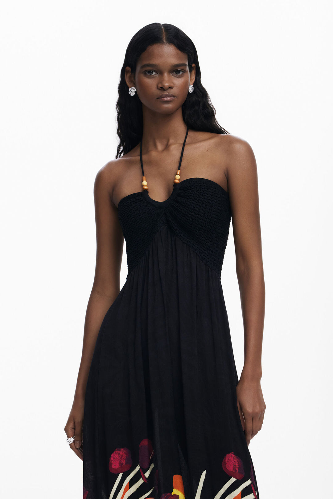 Desigual Belice Tropical Maxi Dress