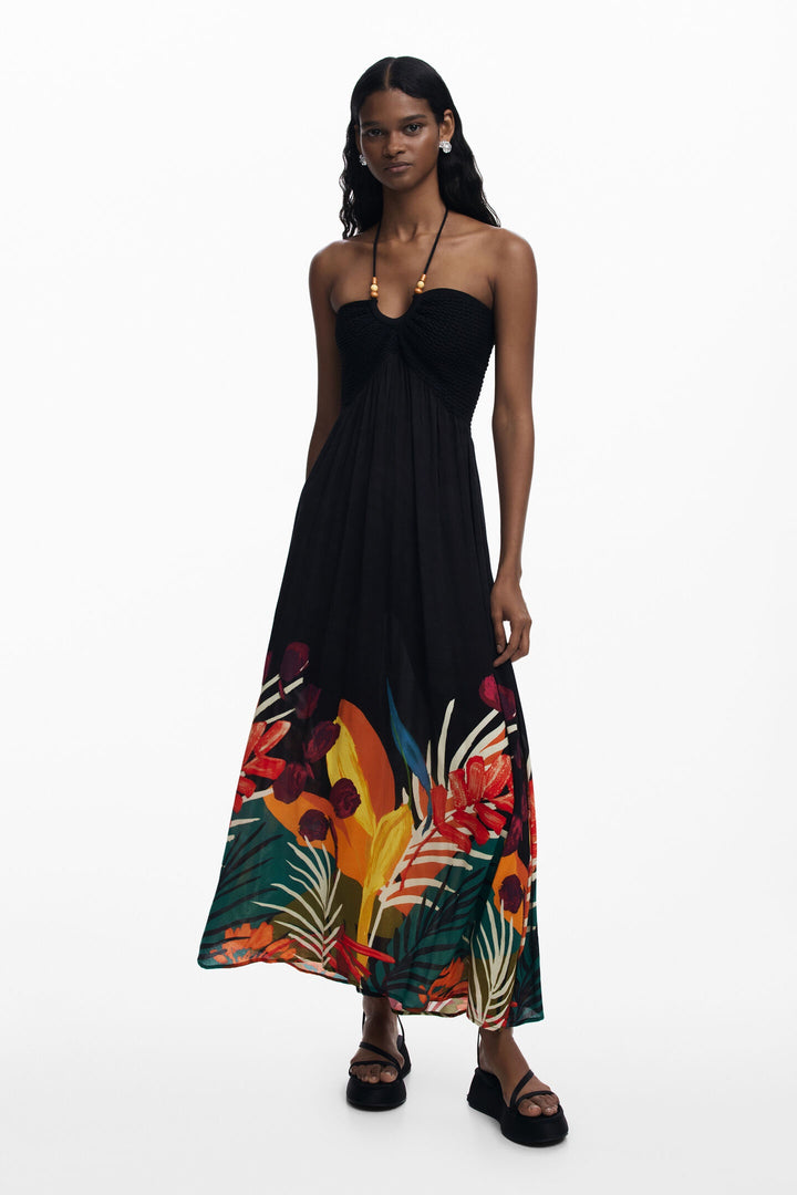 Desigual Belice Tropical Maxi Dress