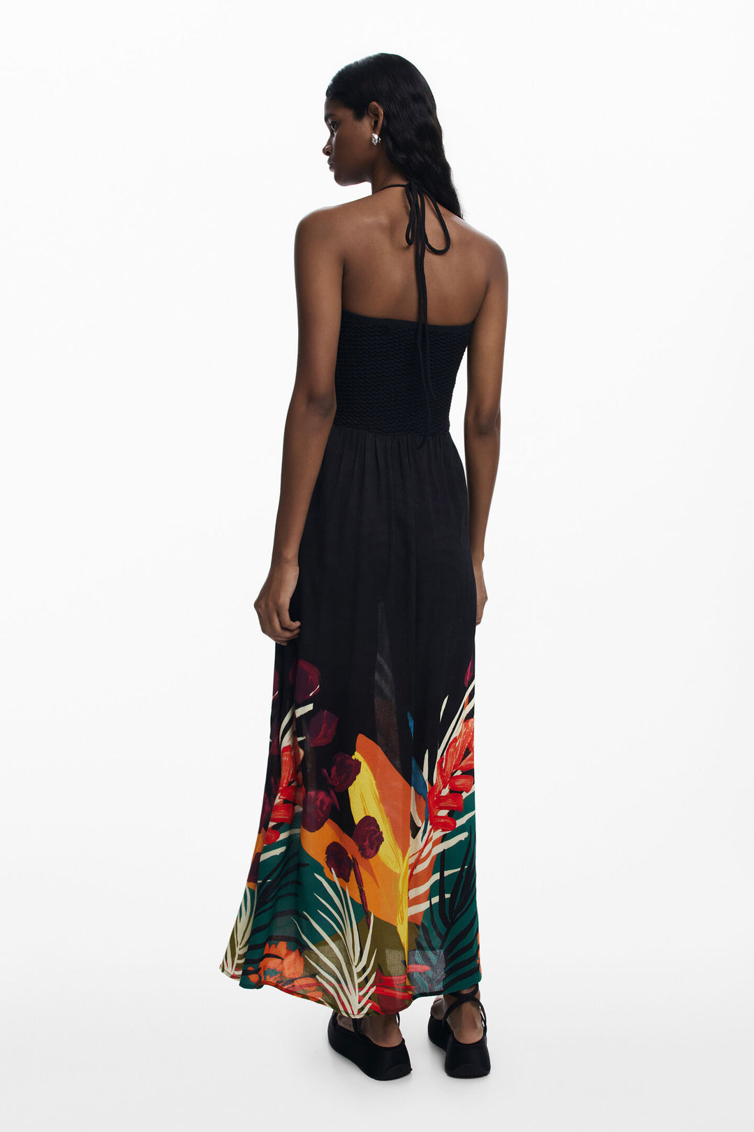 Desigual Belice Tropical Maxi Dress