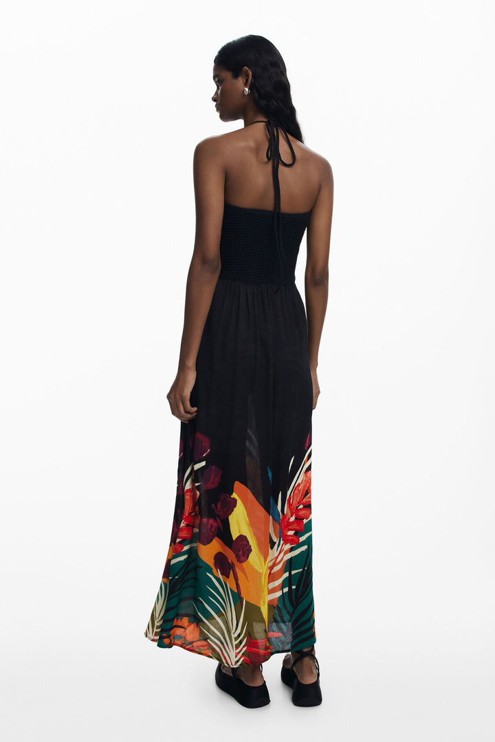Desigual Belice Tropical Maxi Dress