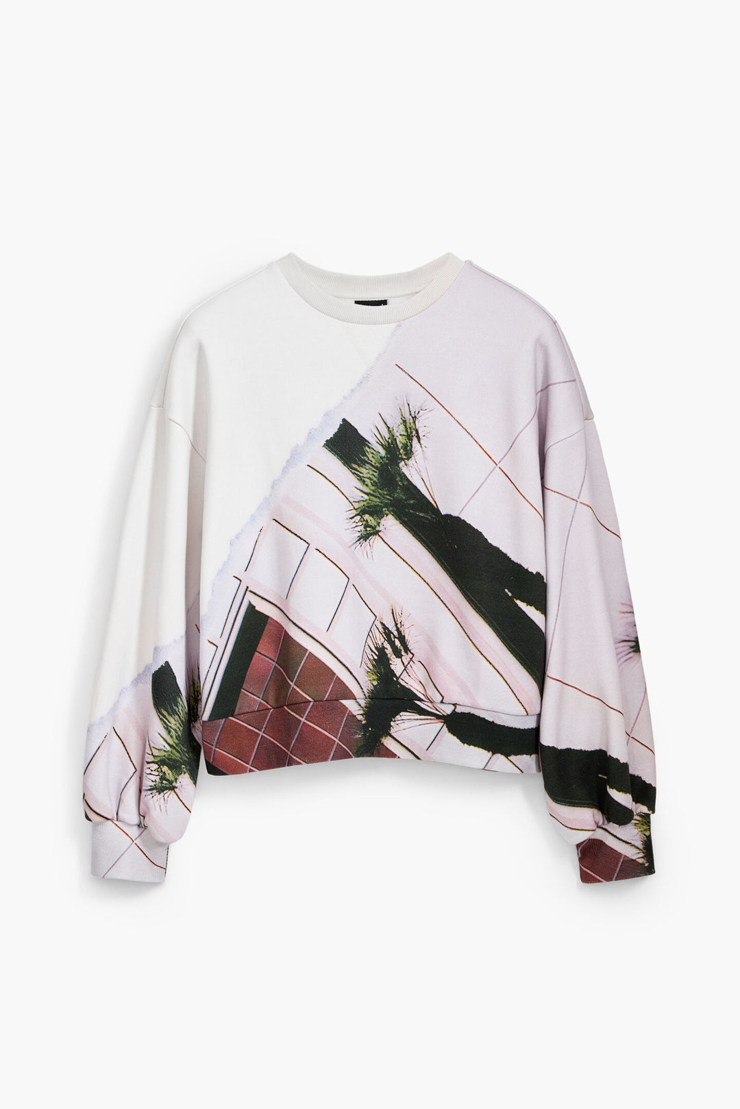 Desigual Patch Printed Sweatshirt