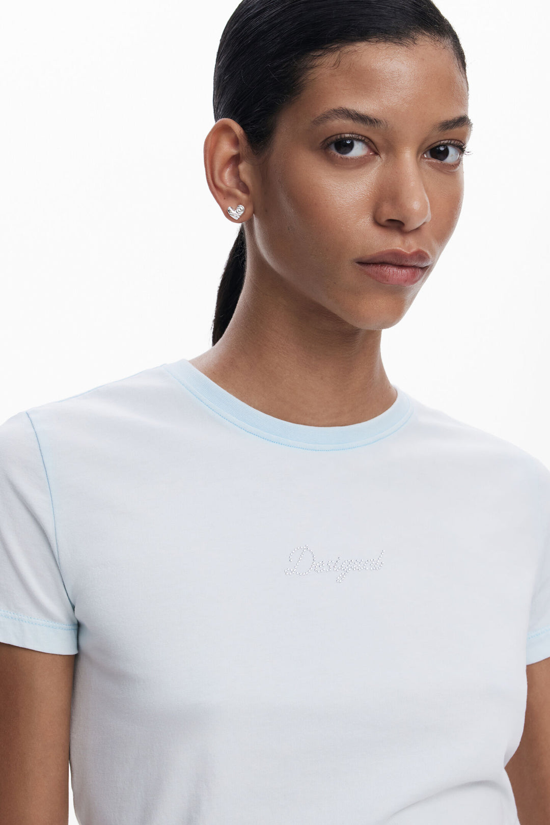 Desigual Angels Falls Logo T-Shirt