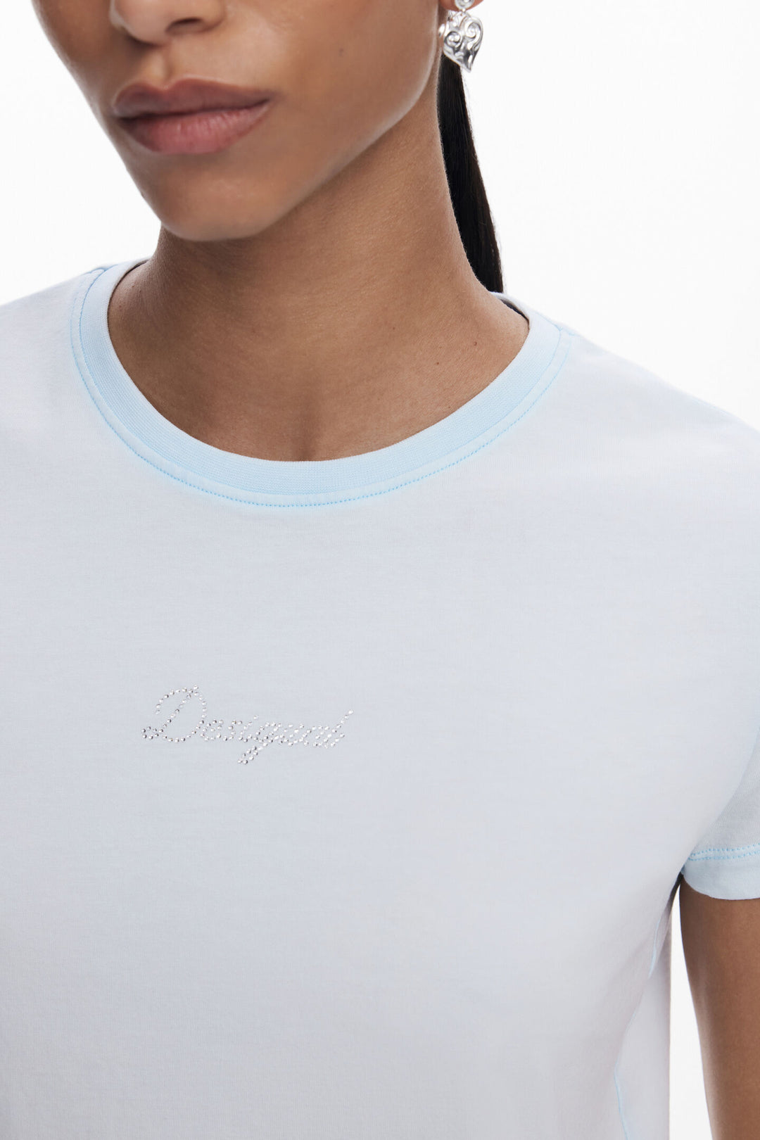 Desigual Angels Falls Logo T-Shirt