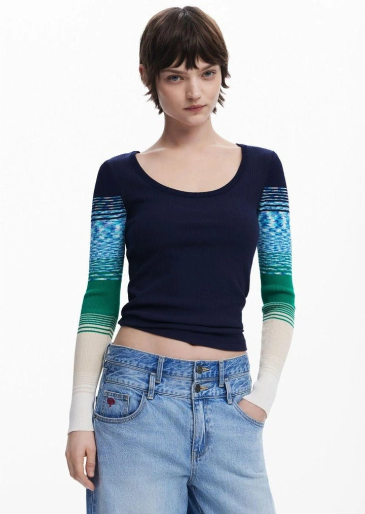 Desigual Churchill Long Sleeve Tee