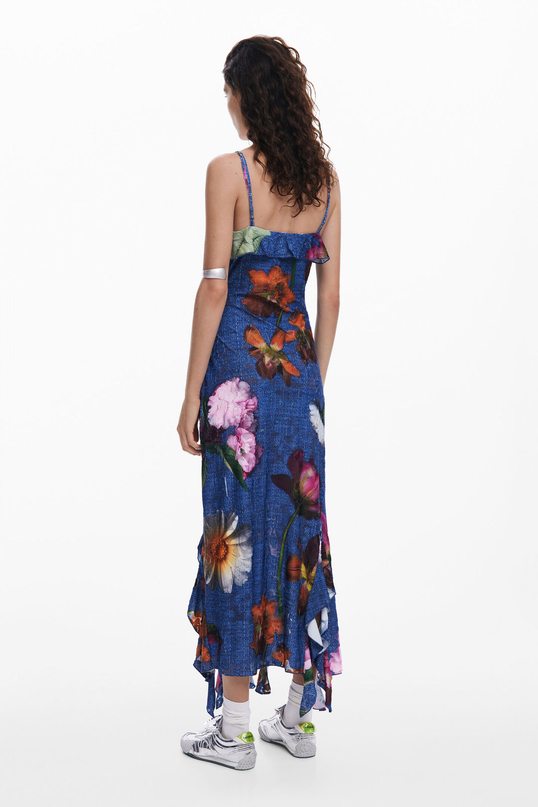Desigual Apolo Floral Midi Dress