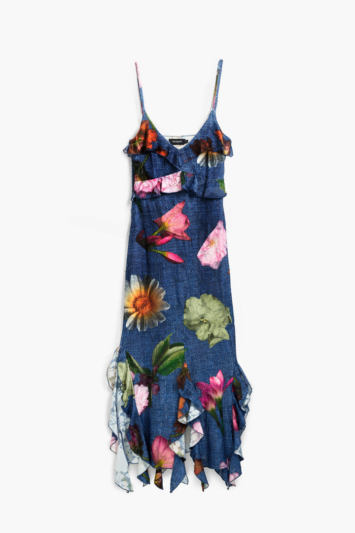 Desigual Apolo Floral Midi Dress