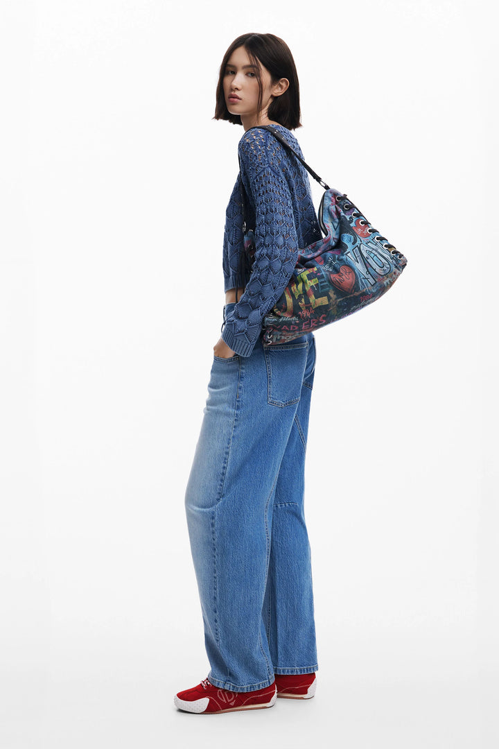 Desigual Large Graffiti Bag