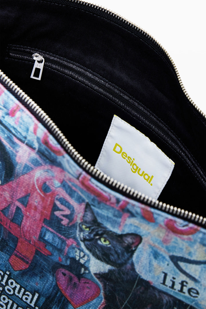 Desigual Large Graffiti Bag