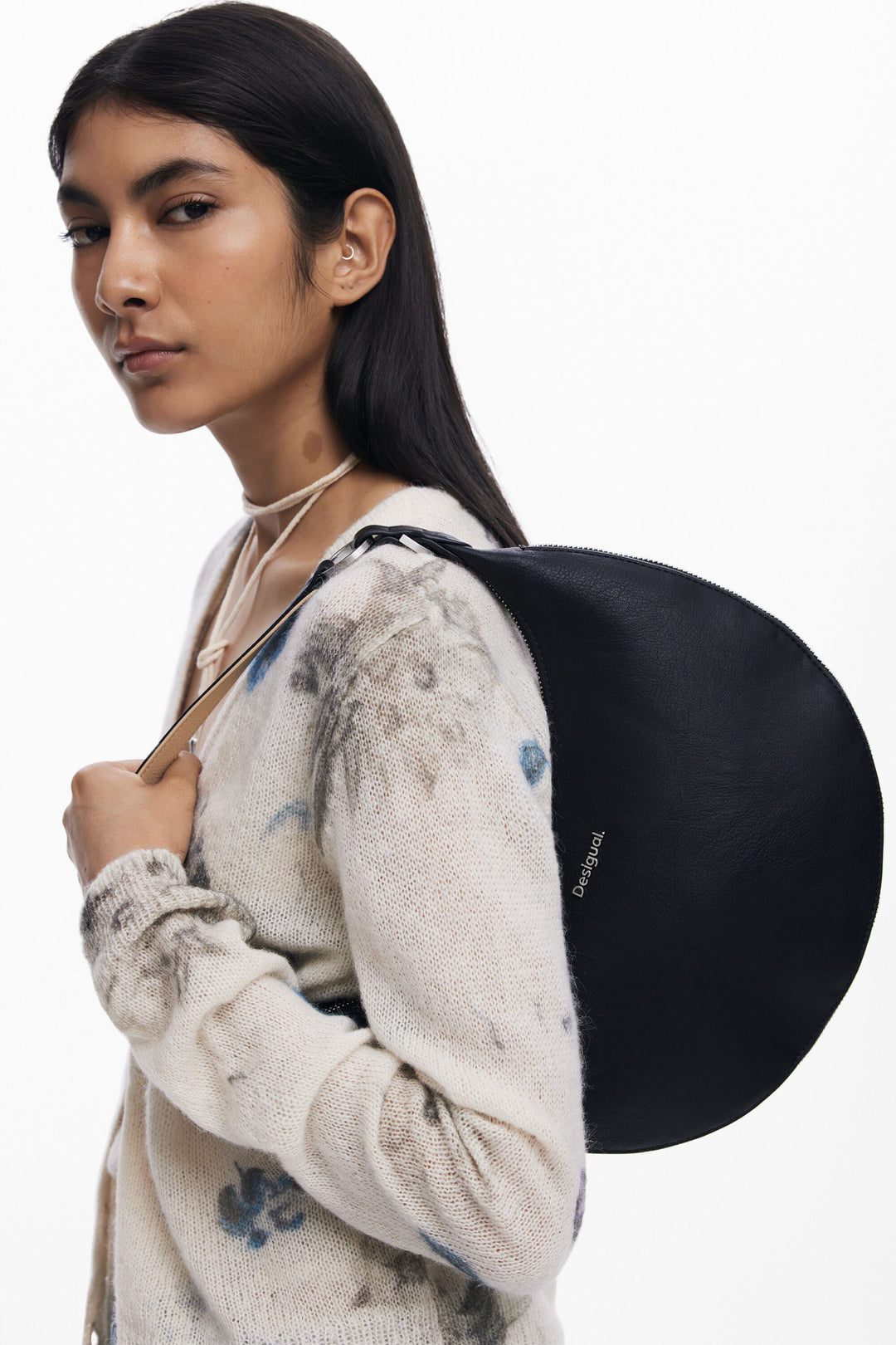 Desigual Detachable Two‑Tone Bag