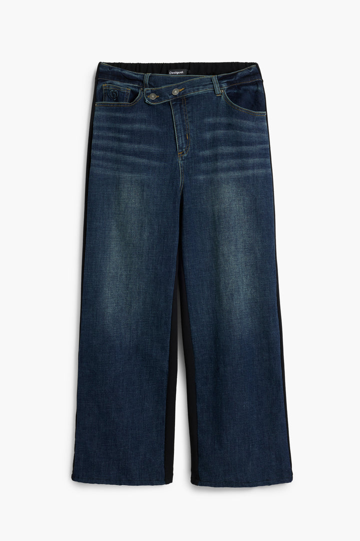 Desigual Combined Flare Jeans