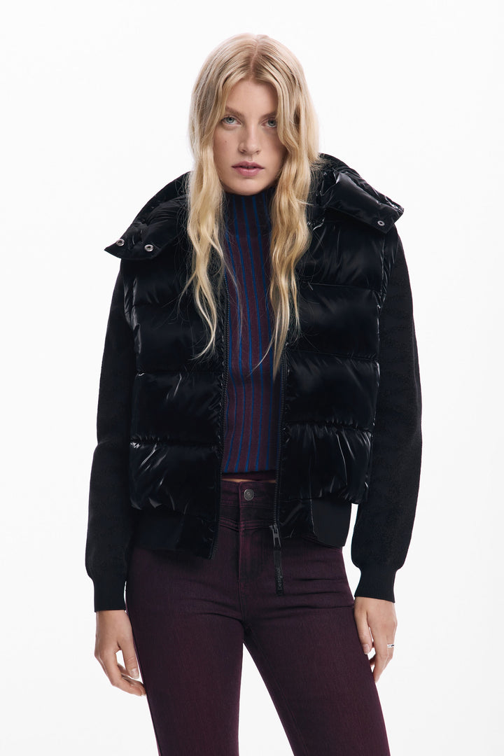 Desigual Convertible Padded Jacket