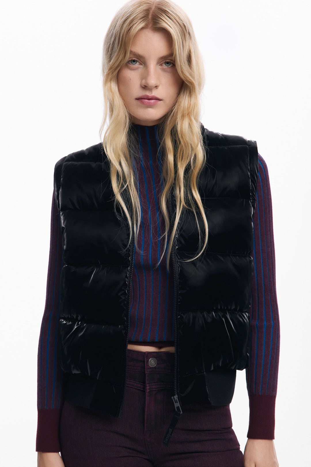 Desigual Convertible Padded Jacket