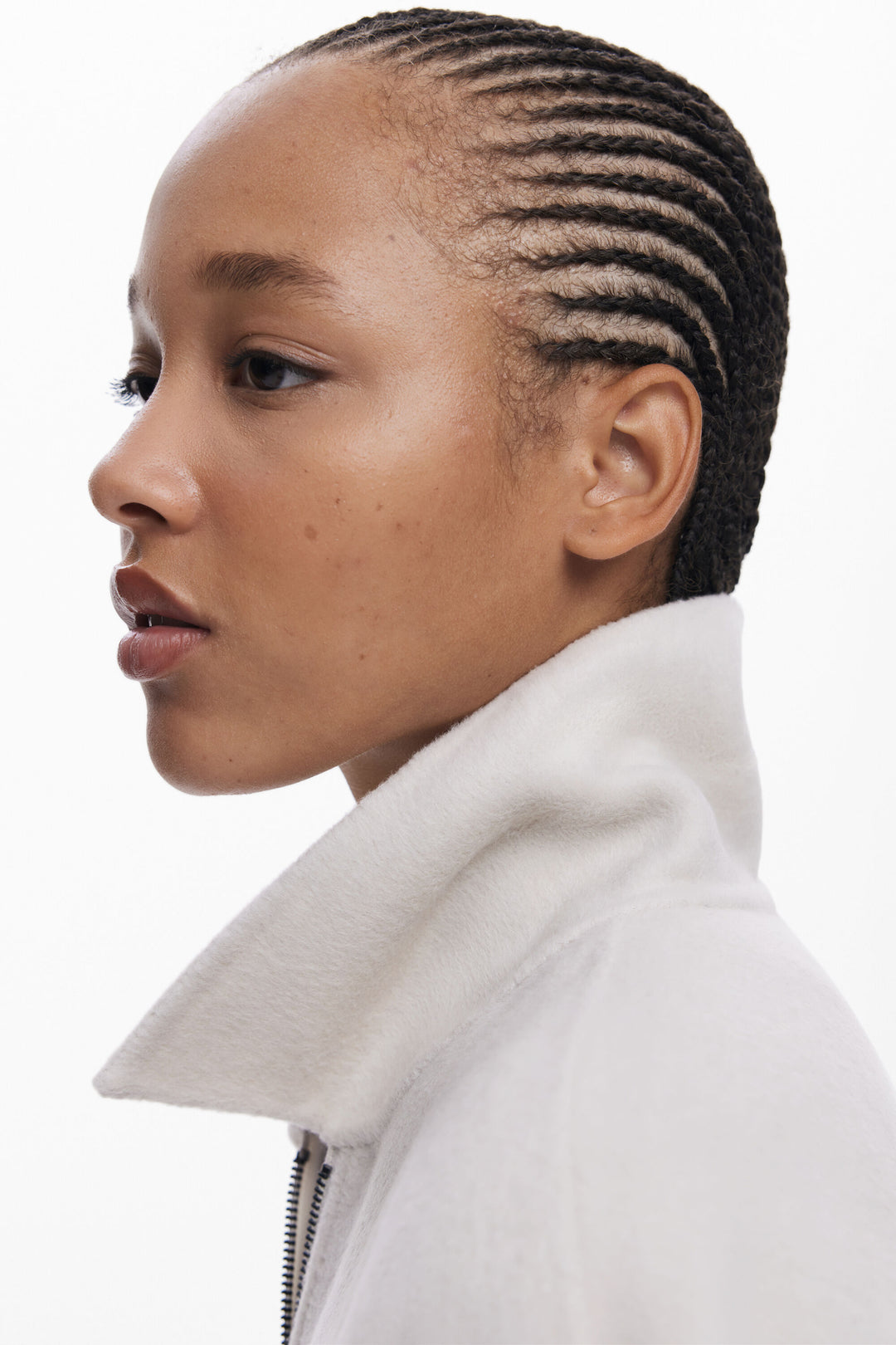 Desigual Light Combined Cloth Coat