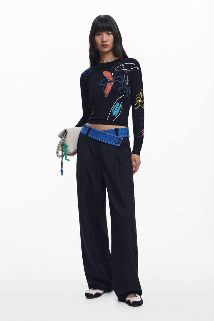 Desigual Tailored Pants Combined
