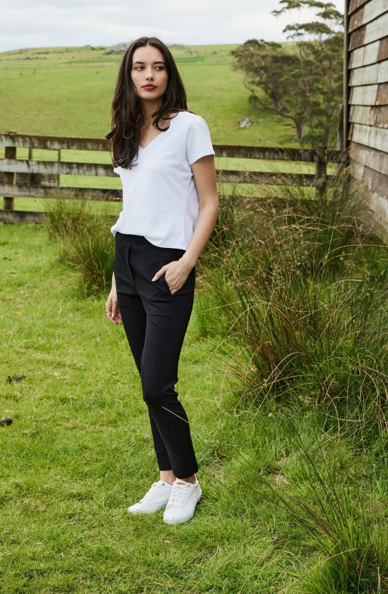 Lania Scout Ponti Pant - BLK
