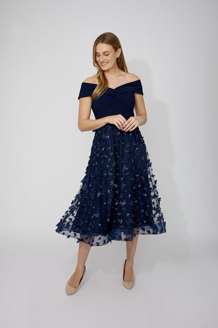 Frank Lyman Midnight Knit Dress