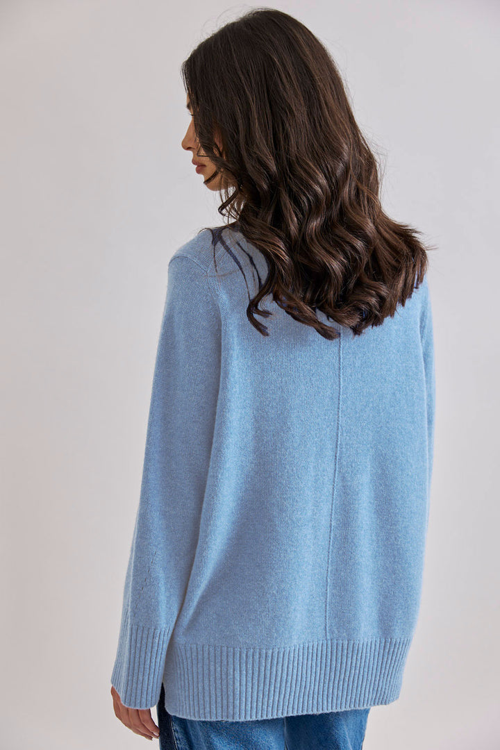 Mia Fratino Ella Mockneck - Blue