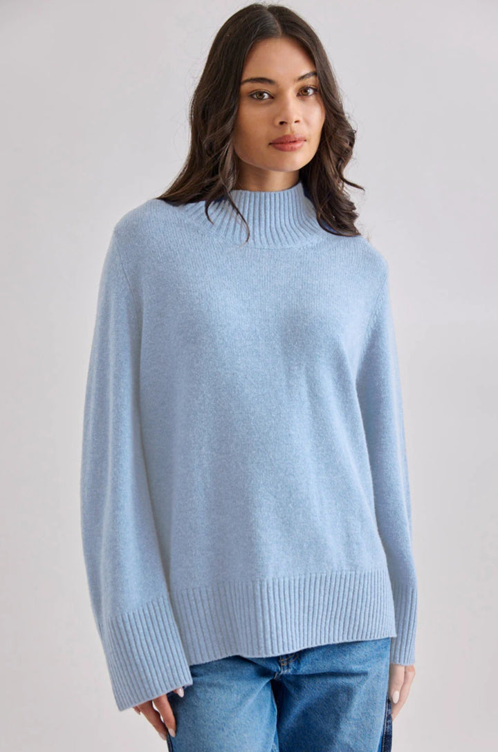 Mia Fratino Ella Mockneck - Blue